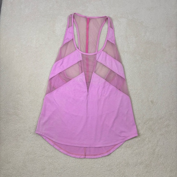 Lululemon Athletica Womens Size 6 Active Tank pink EUC - Picture 1 of 6